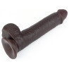 LoveToy SlidingSkin Gode Sliding Skin 17 x 4.2cm Marron